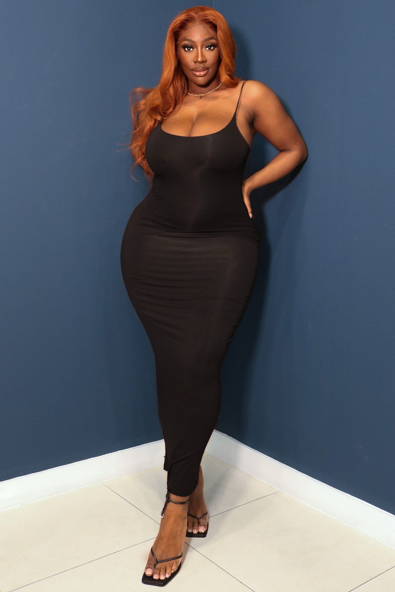 Ajay Maxi Dress - Black - Image 7