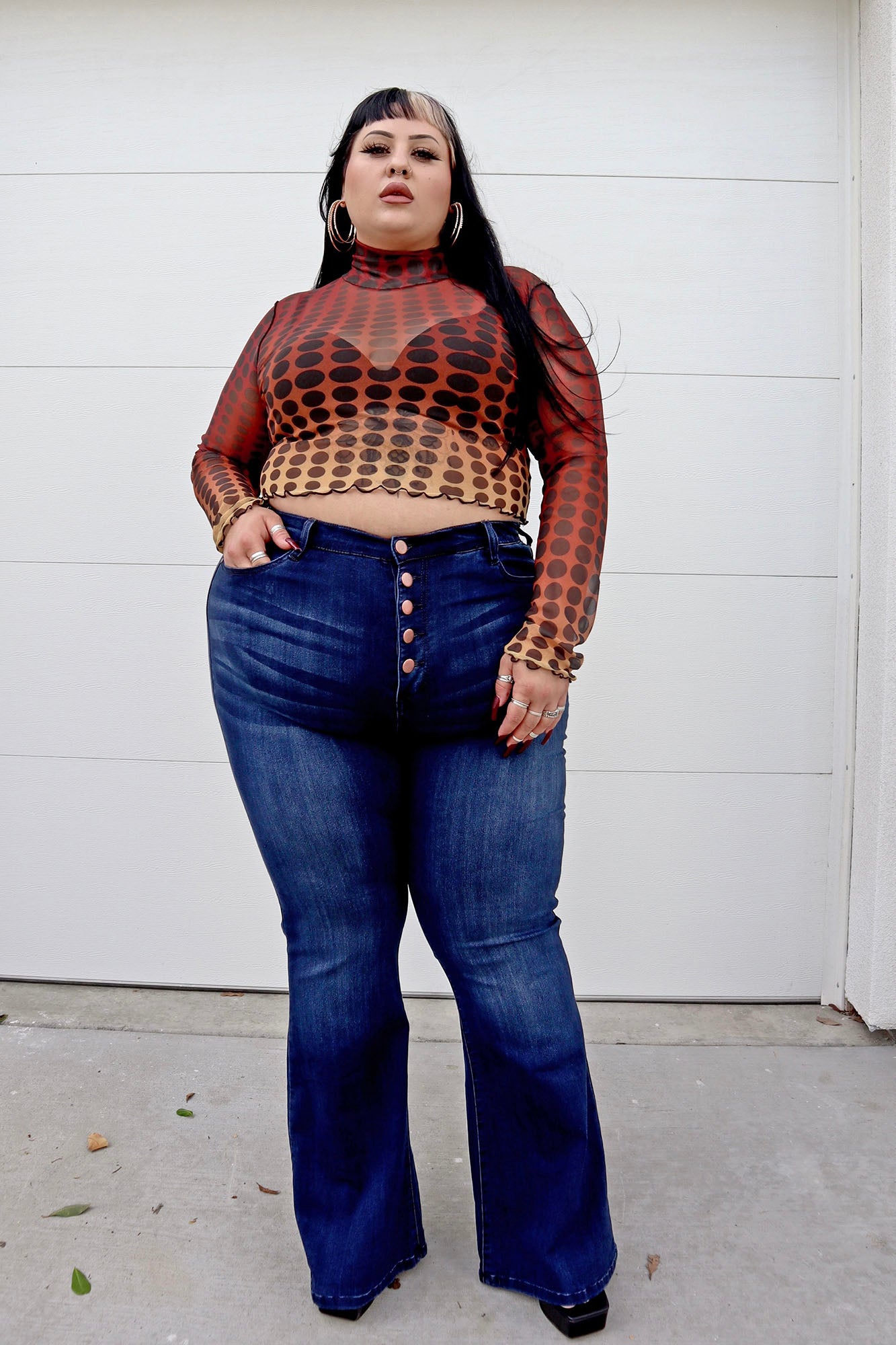 All Flared Up Jean - Dark Denim - Image 12