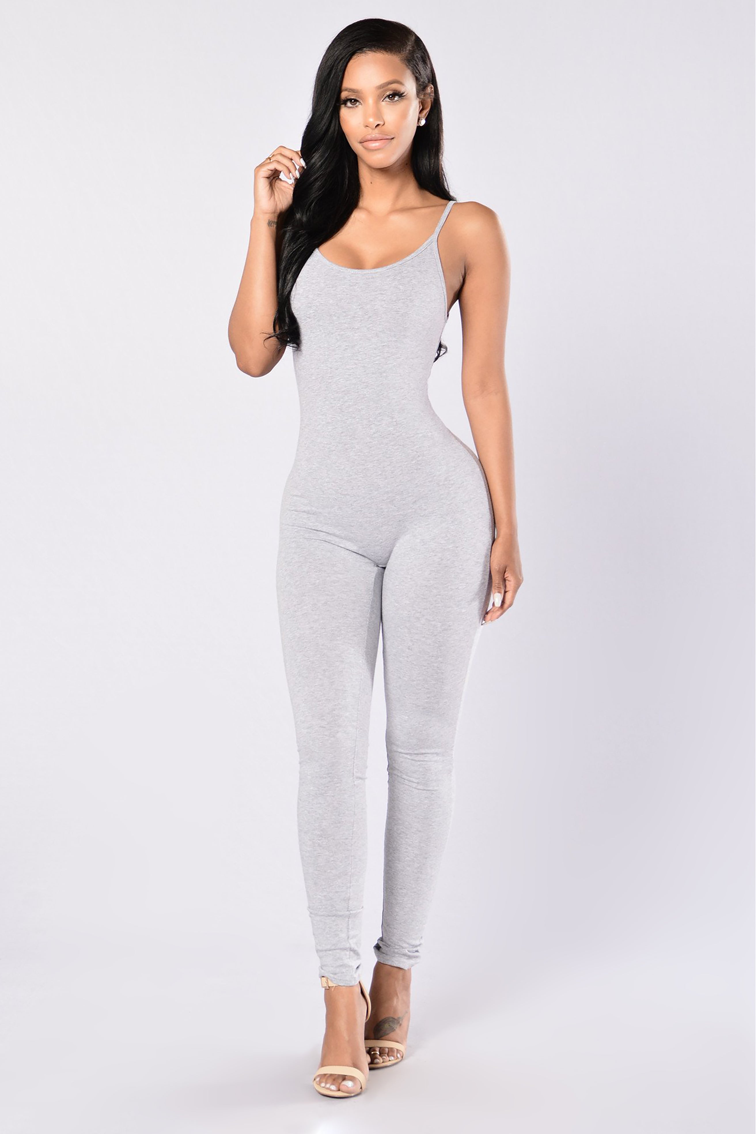 Nova Season Jumpsuit - Heather Grey - Image 5