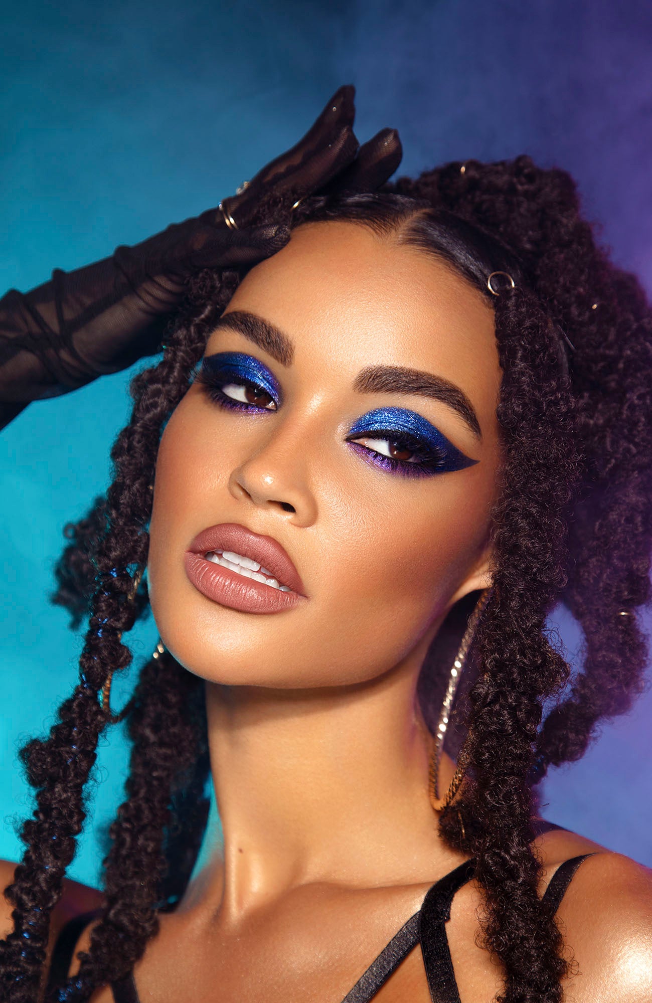 Maven Asteroid Tears Liquid Glitter Eyeshadow - Interstellar - Image 5