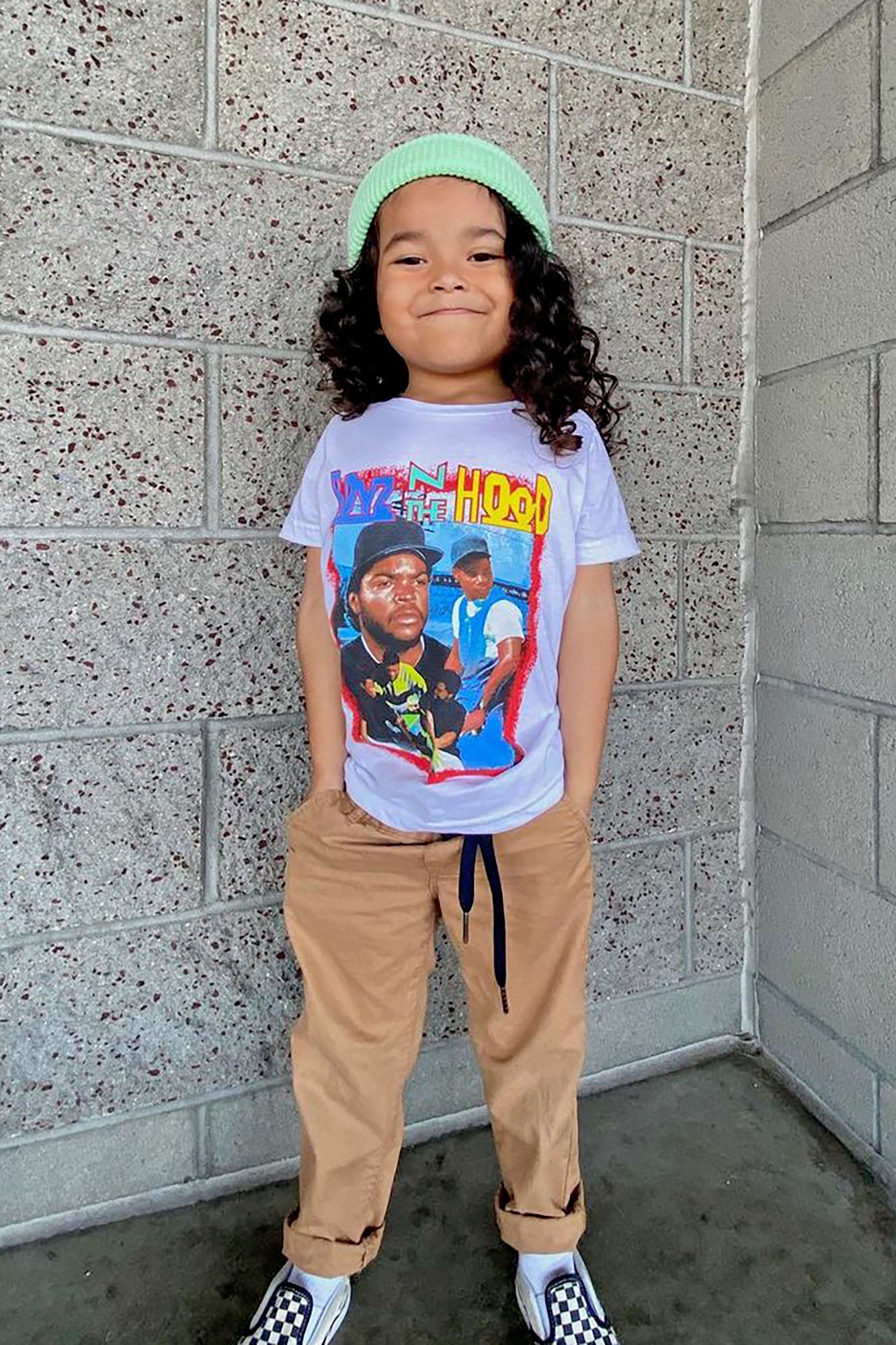 Mini Boyz N The Hood South Central Tee - White/combo - Image 6
