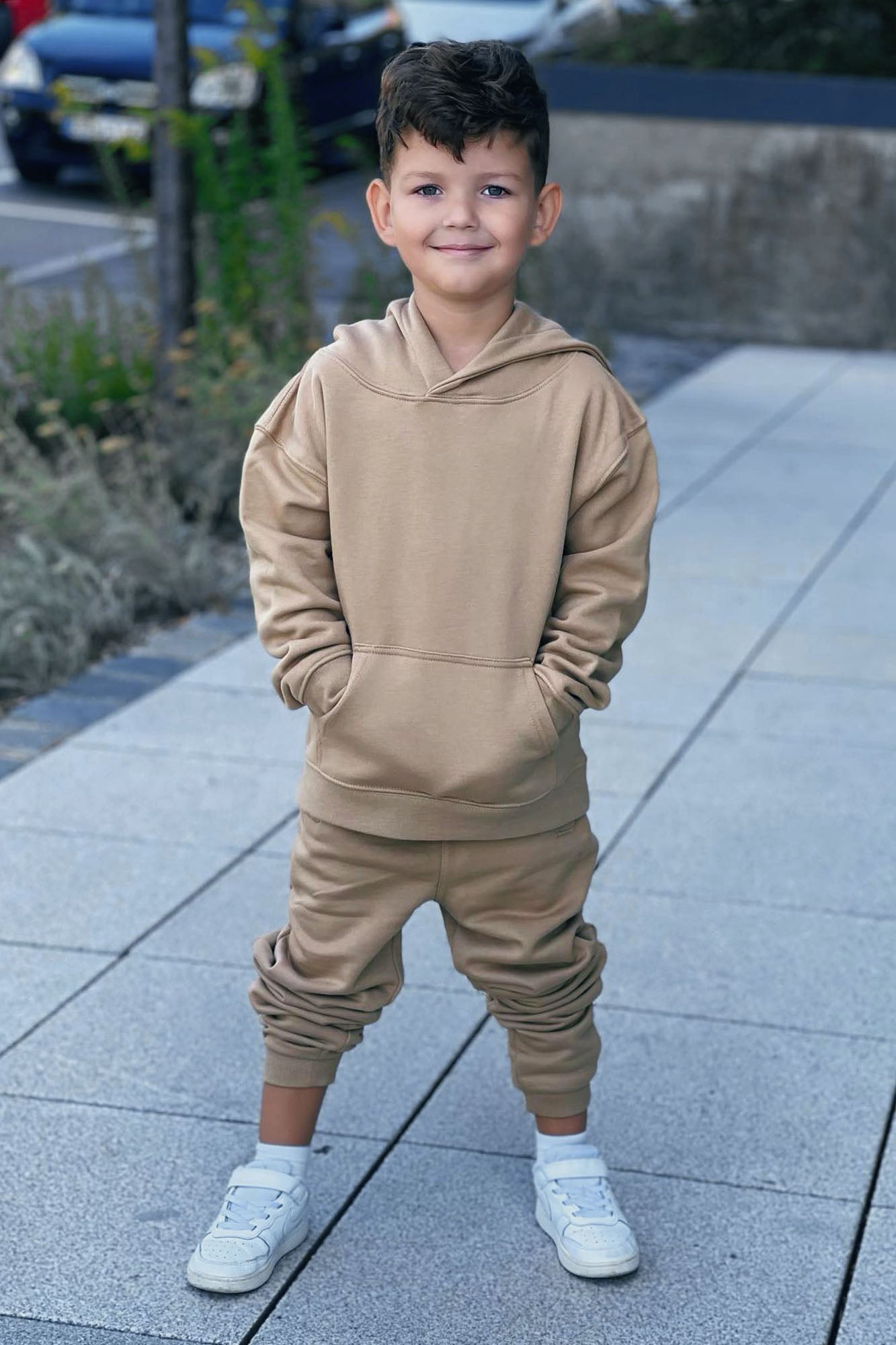Mini Stole Your Toys Oversized Jogger - Nude - Image 8