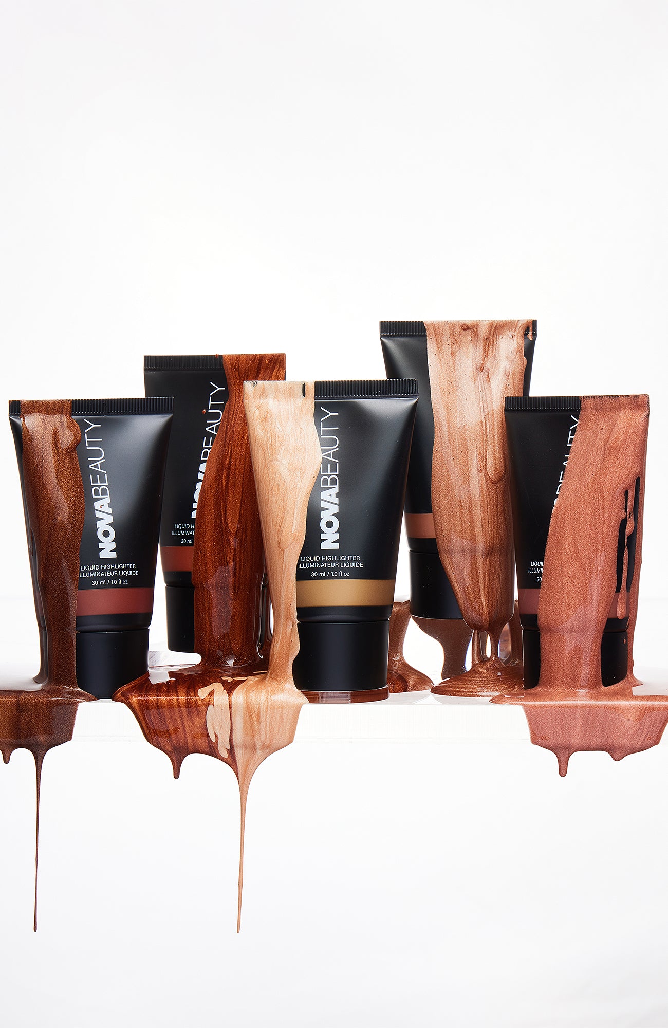 NOVABEAUTY Glow Effect Face and Body Highlighter - Bronze - Image 7