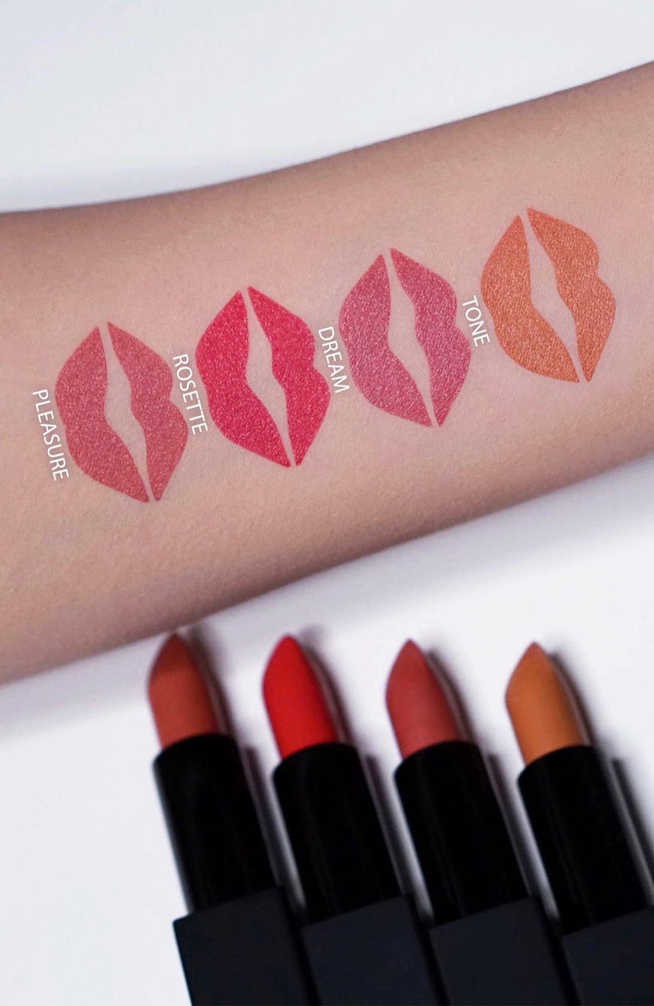 NOVABEAUTY Perfect Pout Luminous Cream Lipstick - Rosette - Image 10