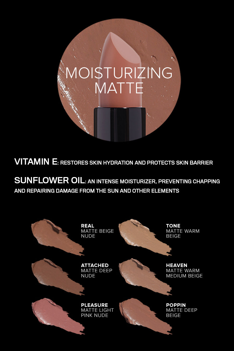 NOVABEAUTY Perfect Pout Moisturizing Matte Lipstick - Attached - Image 6