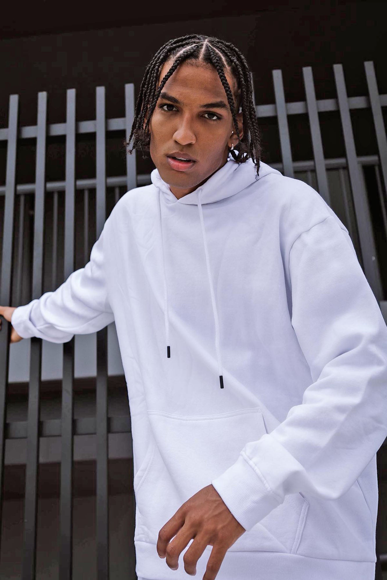 Tyson Hoodie - White - Image 7