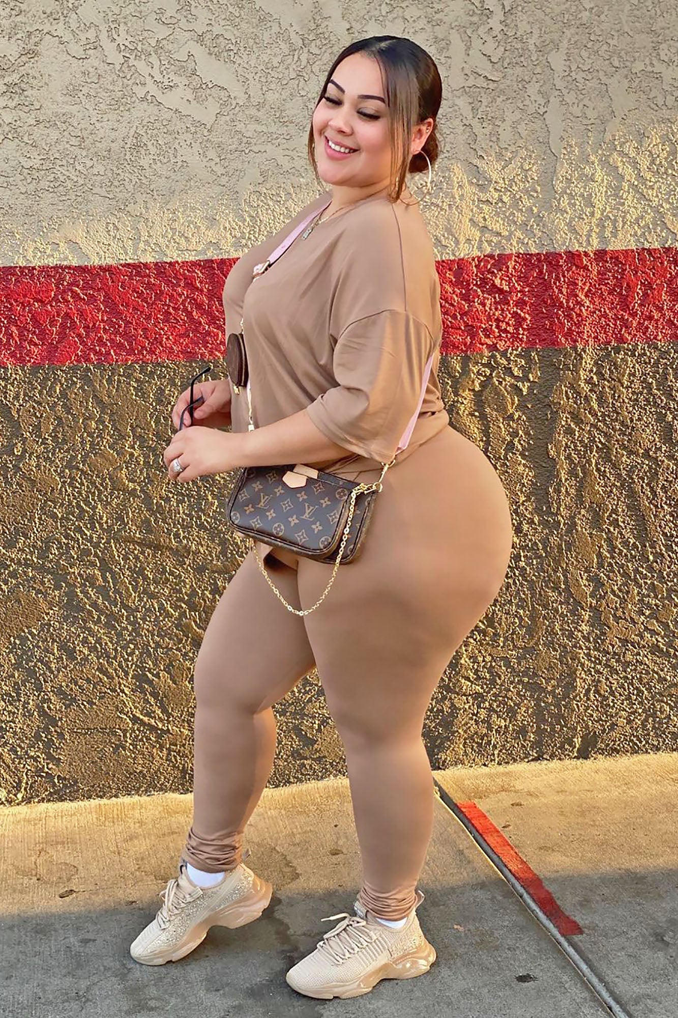 Weekend Vibes Legging Set - Mocha - Image 5