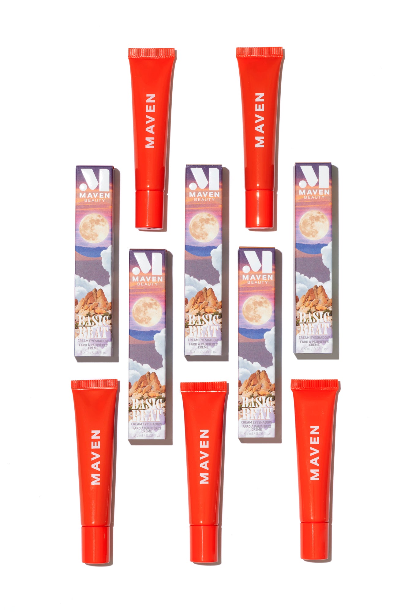 Maven Basic Beat Cream Eyeshadow Base - Brulee - Image 4